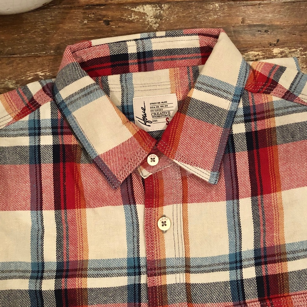 Howe Rag & Stone Plaid Button Down - Picture 3 of 4